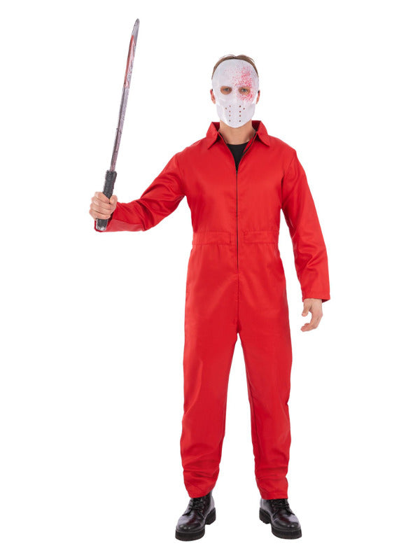 Bank Robber Boiler Suit Red