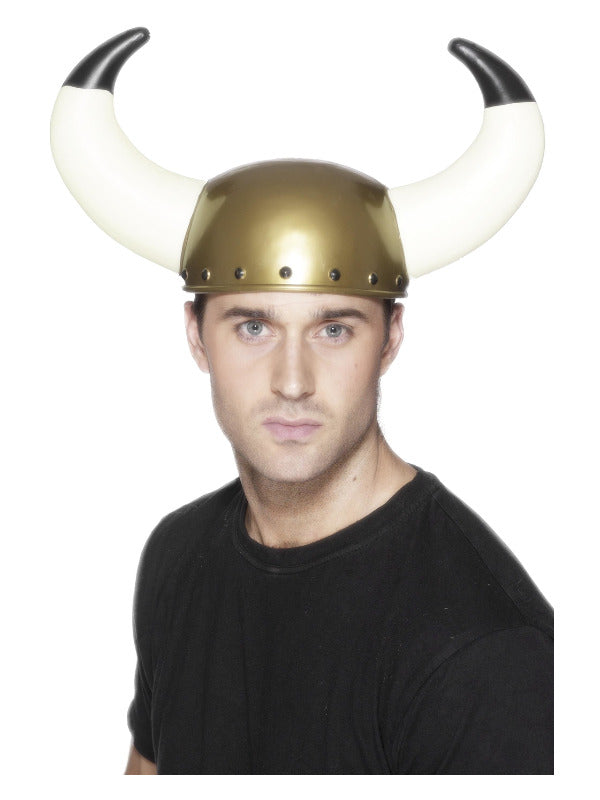 Adult Viking Helmet Gold (2)