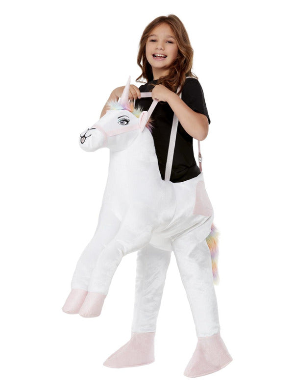 Kids Ride In Unicorn Costume