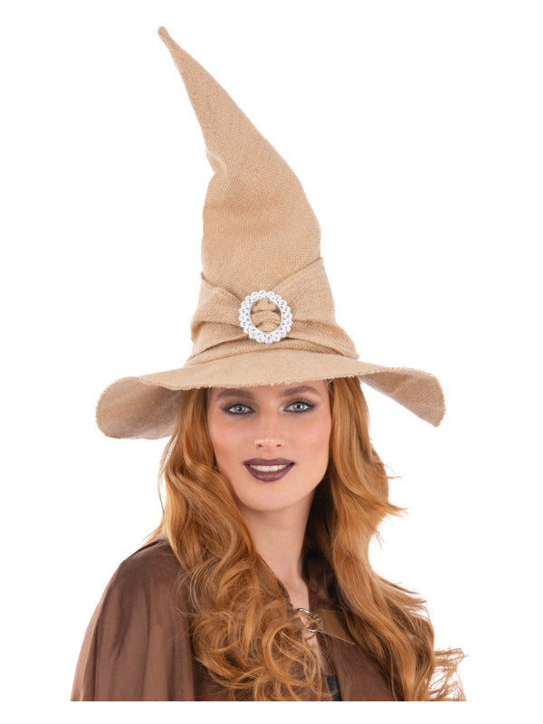 Burlap Witch Hat