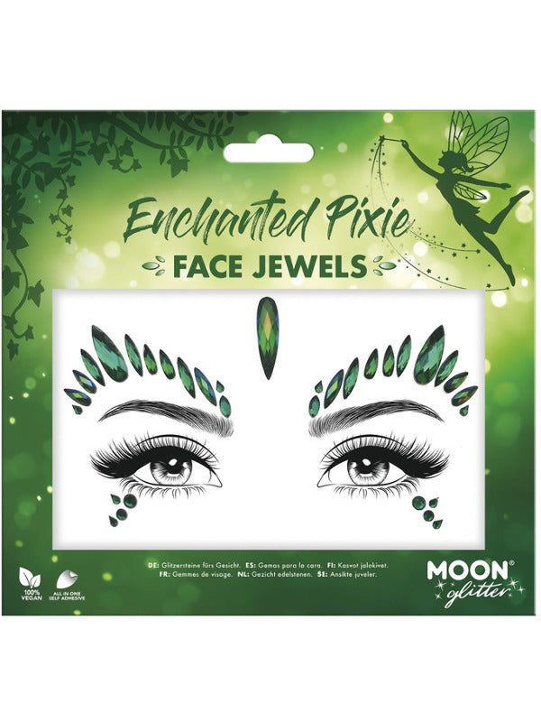 Moon Glitter Face Jewels Enchanted Pixie