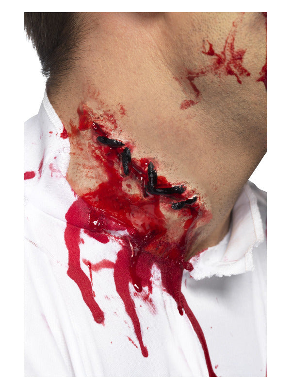 Unspecified Smiffys MakeUp FX Stitches Latex Scar Red