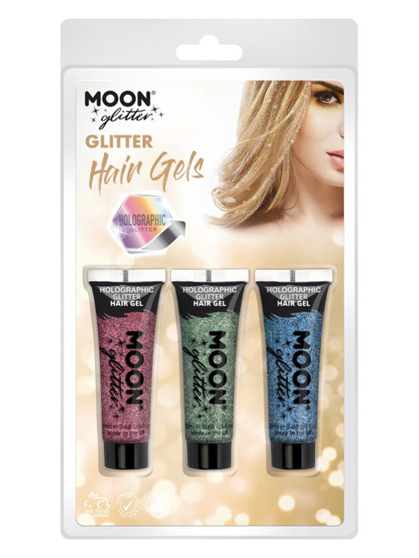Adult Moon Glitter Holographic Glitter Hair Gel (2)