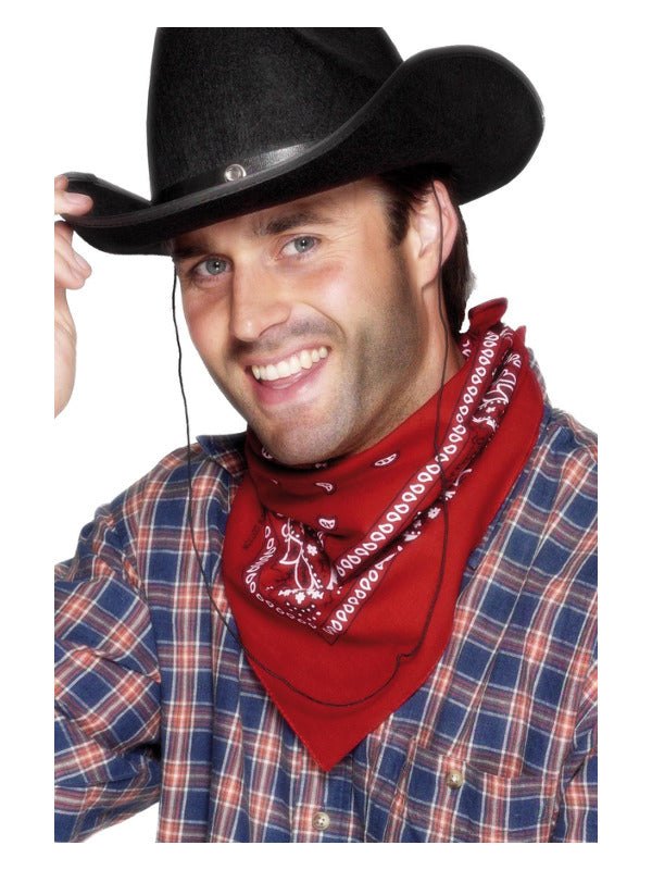 Cowboy Bandana Red