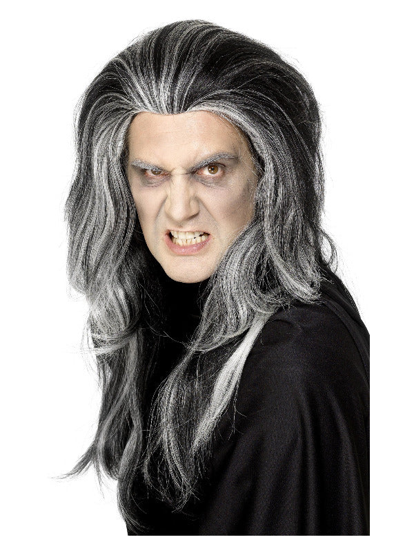 Gothic Vampire Wig Black