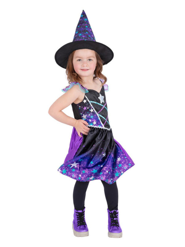 Kids Starry Night Witch Costume