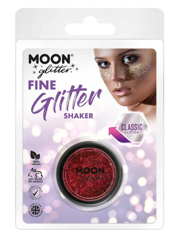 Adult Moon Glitter Classic Fine Glitter Shakers Red (2)