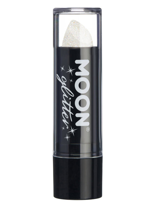 Adult Moon Glitter Iridescent Glitter Lipstick White