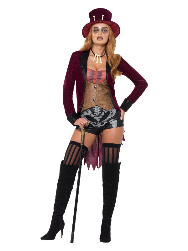 Fever Voodoo Costume Black Red