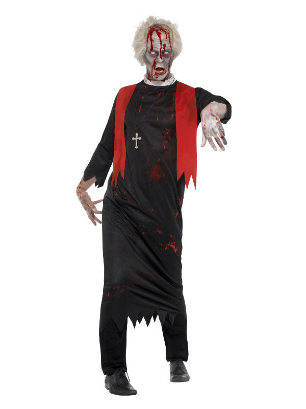 Zombie High Priest Costume Black