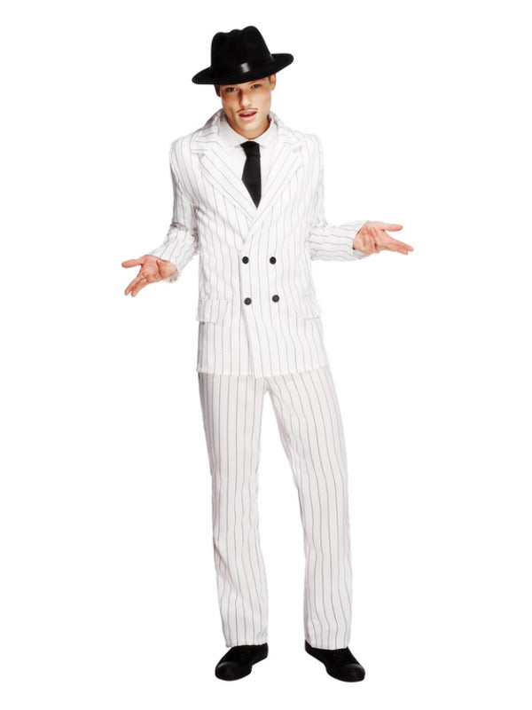 Fever Gangster Costume White