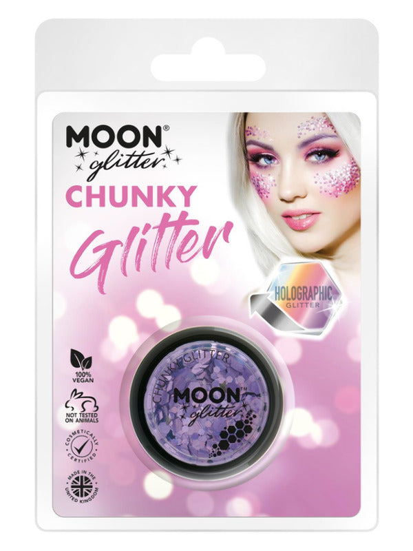 Moon Glitter HolograpHic Chunky Glitter Purple