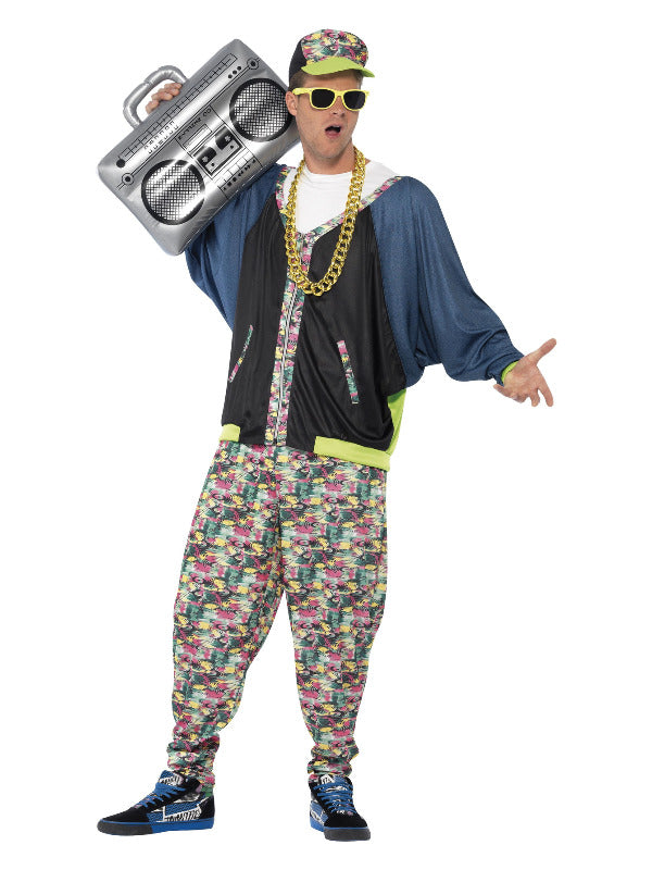 80s Hip Hop Costume Patterned