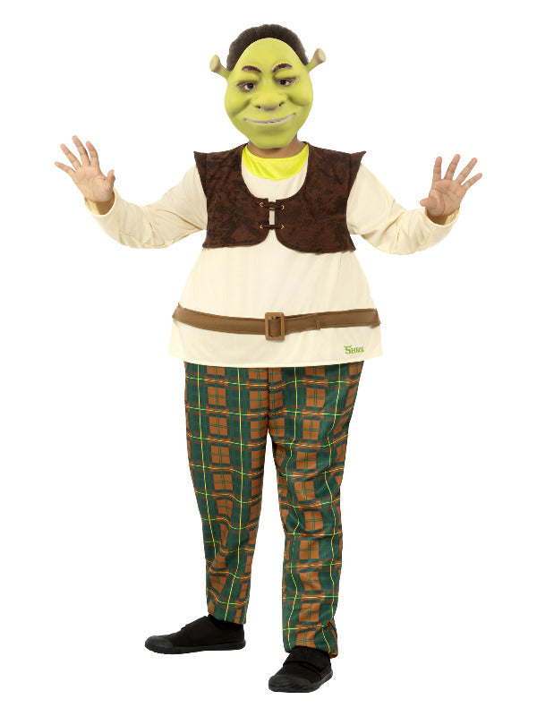 Kids Shrek Kids Deluxe Costume Green