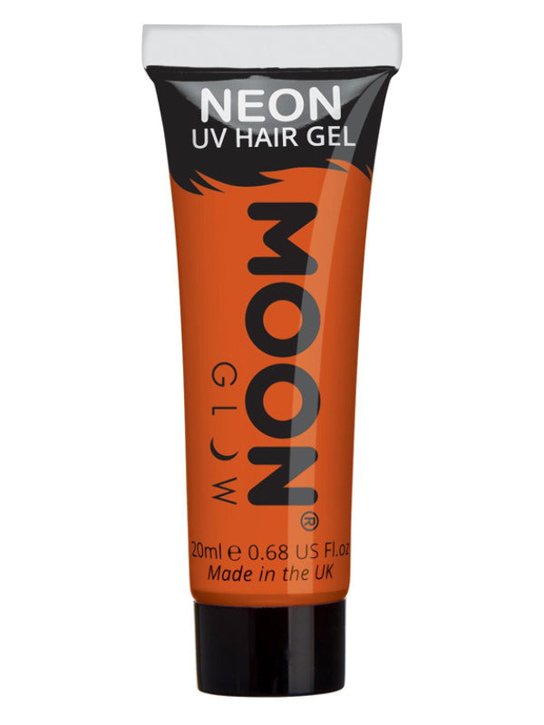Moon Glow Intense Neon UV Hair Gel Intense Orange
