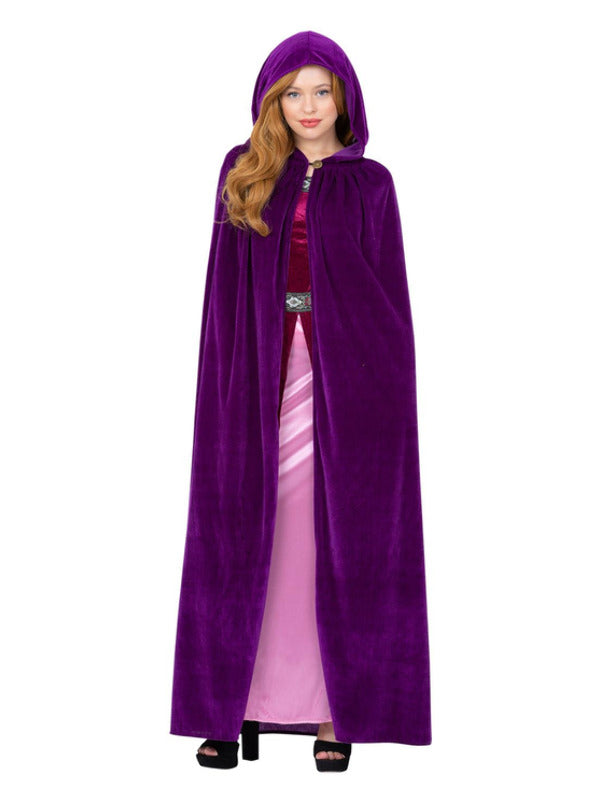 Deluxe Cloak Amethyst Purple Adults