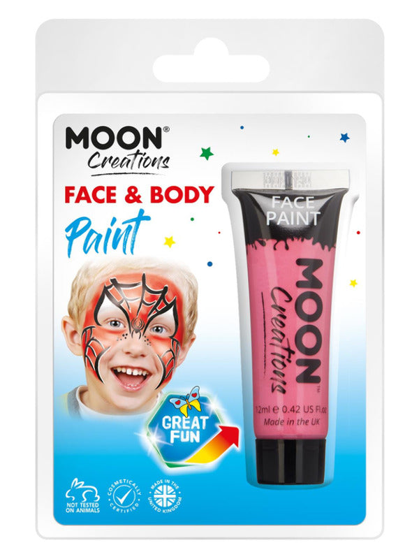 Adult Moon Creations Face Body Paint Bright Pink (2)