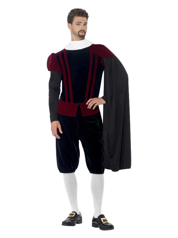 Deluxe Tudor Lord Costume Black