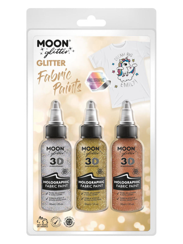 Adult Moon Glitter Holographic Glitter Fabric Paint (17)