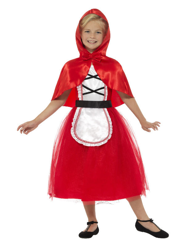 Kids Deluxe Red Riding Hood Costume Red