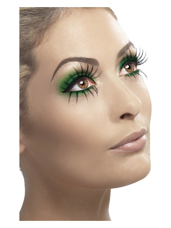 Eyelashes Top and Bottom Set Long Black