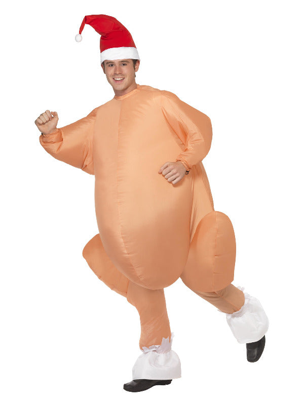 Inflatable Roast Turkey Costume Nude