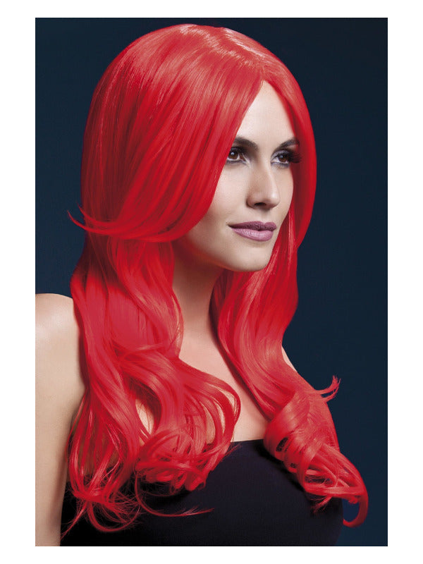 Fever Khloe Wig Neon Red