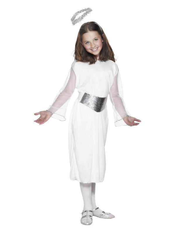 Kids Angel Costume White