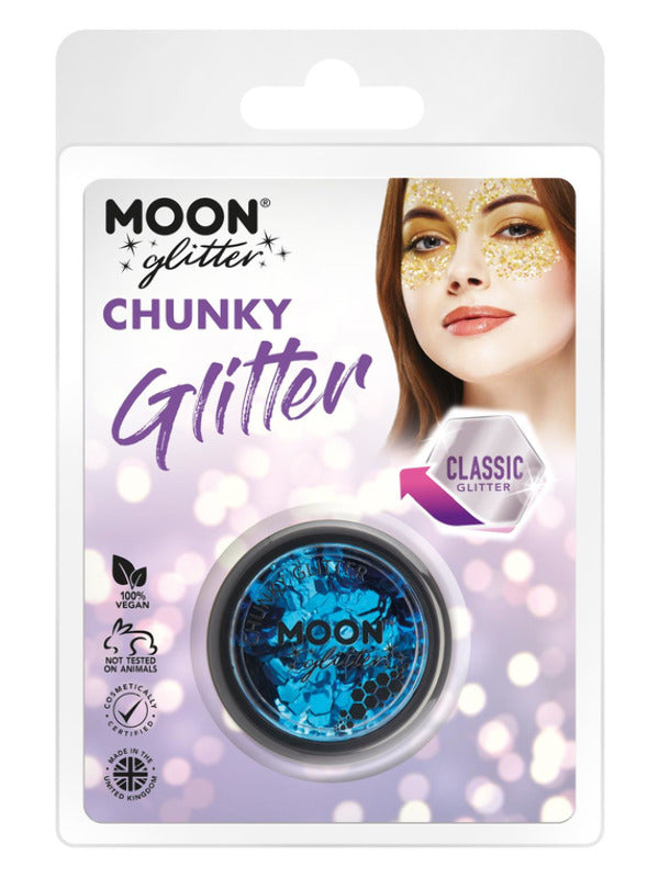 Adult Moon Glitter Classic Chunky Glitter Blue (2)