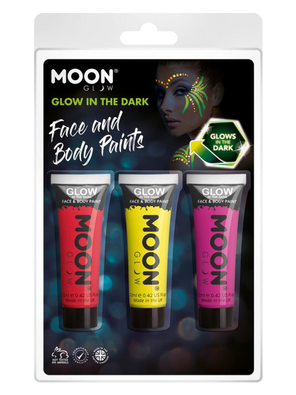 Adult Moon Glow Glow in the Dark Face Paint