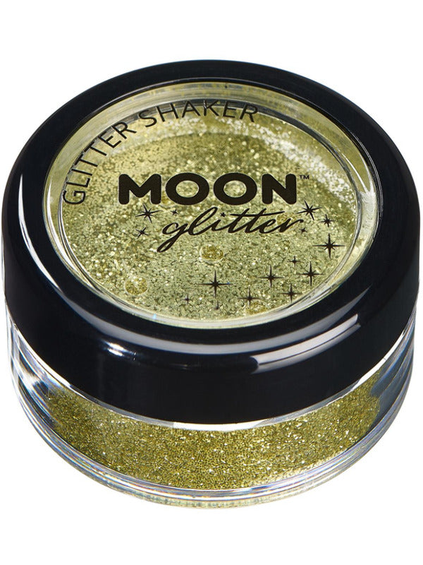 Adult Moon Glitter Classic Fine Glitter Shakers Gold