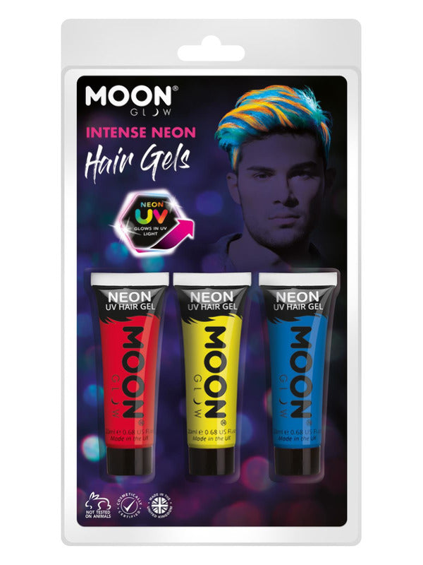 Adult Moon Glow Intense Neon UV Hair Gel (2)