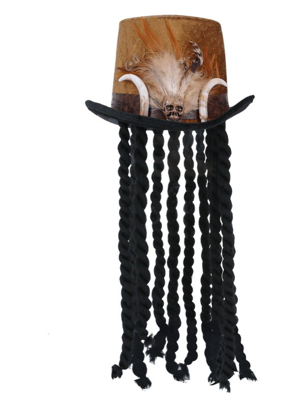 Deluxe Witch Doctor Top Hat