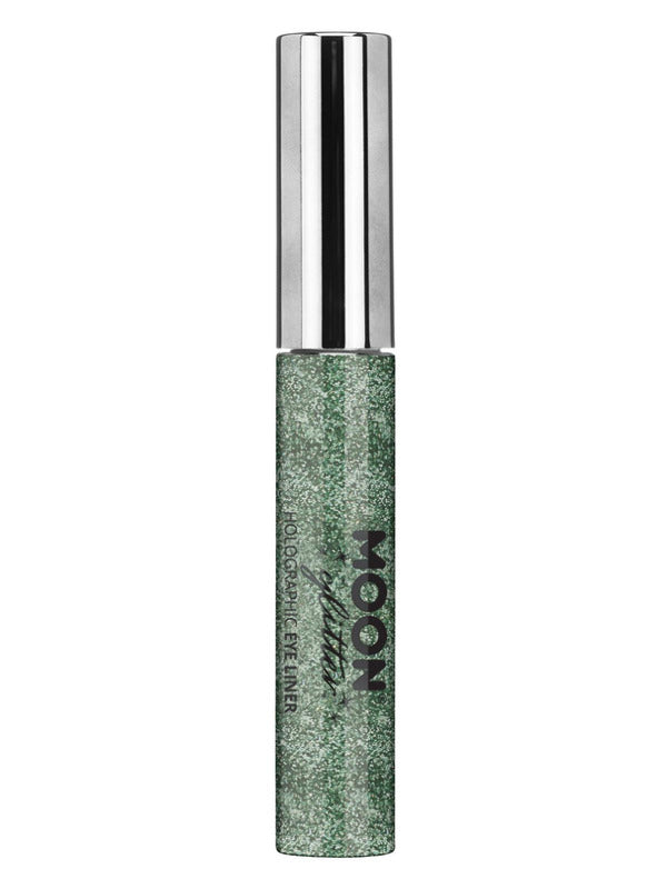 Moon Glitter Holographic Glitter Eye Liner Green