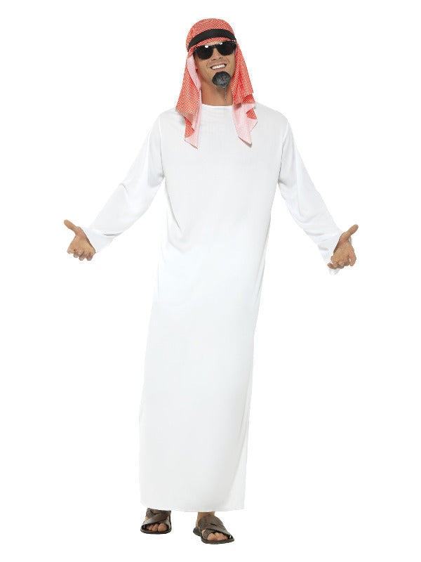 Fake Sheikh Costume White