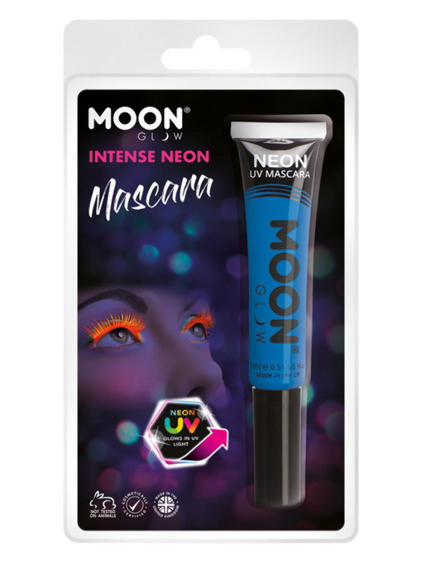 Adult Moon Glow Intense Neon UV Mascara Intense Blue