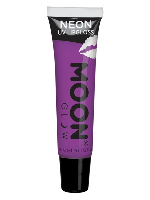 Adult Moon Glow Intense Neon UV Fruity Lipgloss Purple (2)