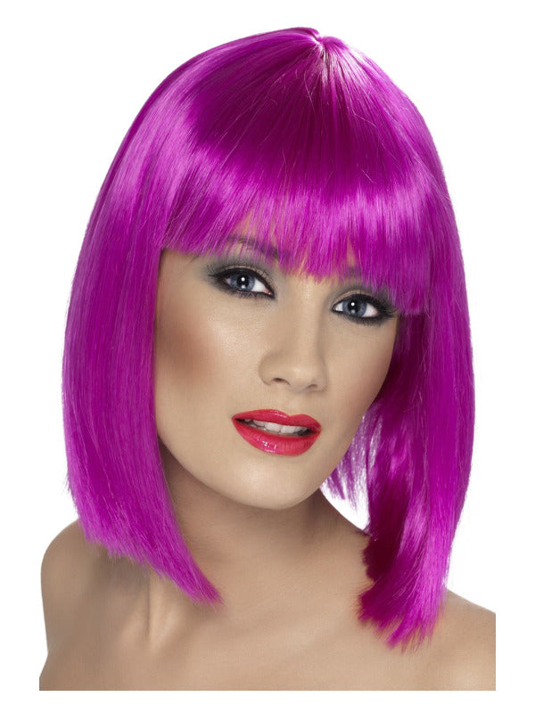 Glam Wig Neon Purple