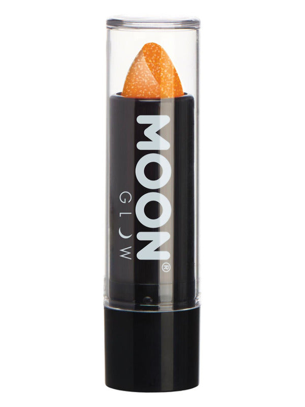 Adult Moon Glow Neon UV Glitter Lipstick Orange (2)