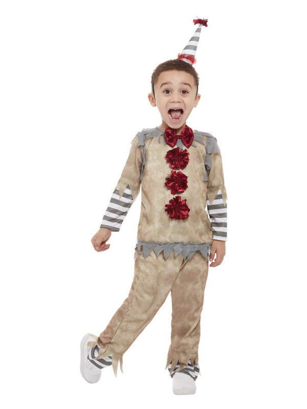 Unspecified Toddler Vintage Clown Costume Grey