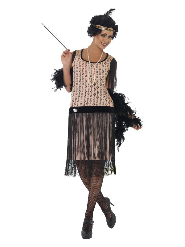 20s Coco Flapper Costume Pink