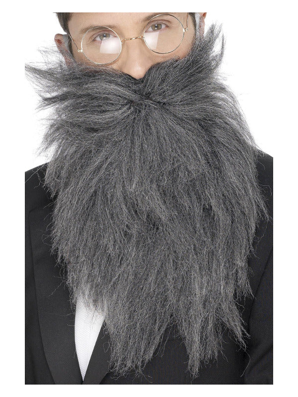 Long Beard Tash Grey