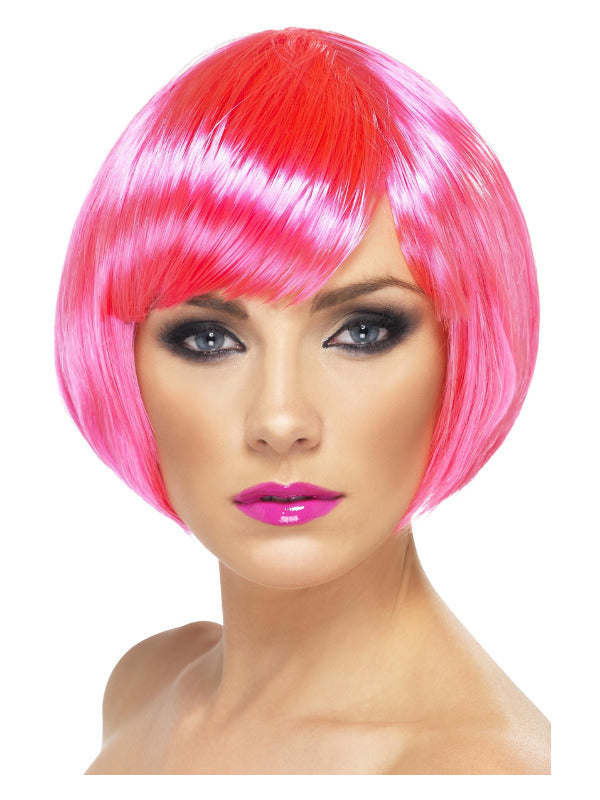 Babe Wig Neon Pink