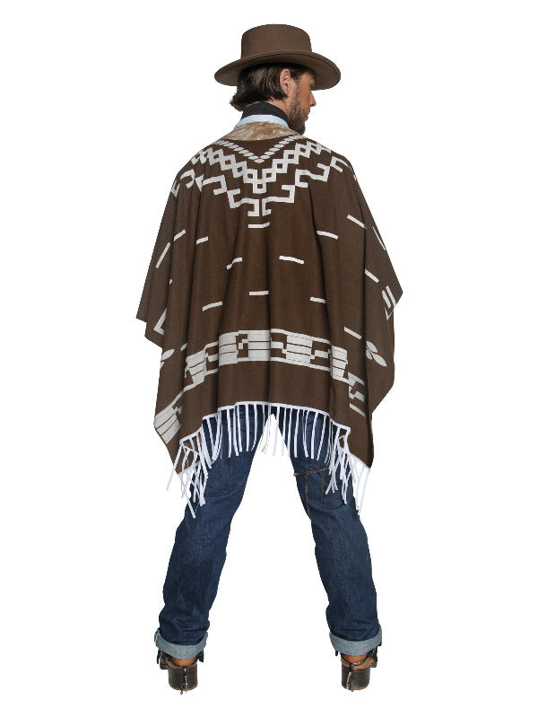 Authentic Western Wandering Gunman Costume Brown