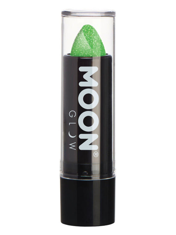 Moon Glow Neon UV Glitter Lipstick Green