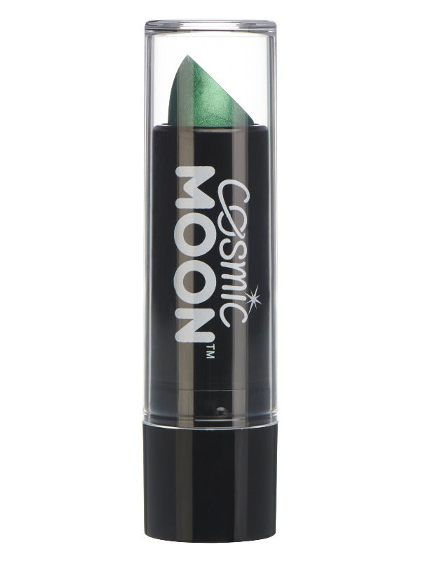 Cosmic Moon Metallic Lipstick Green