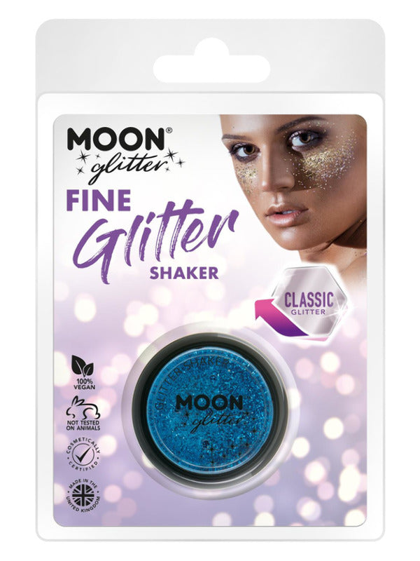 Adult Moon Glitter Classic Fine Glitter Shakers Blue (2)