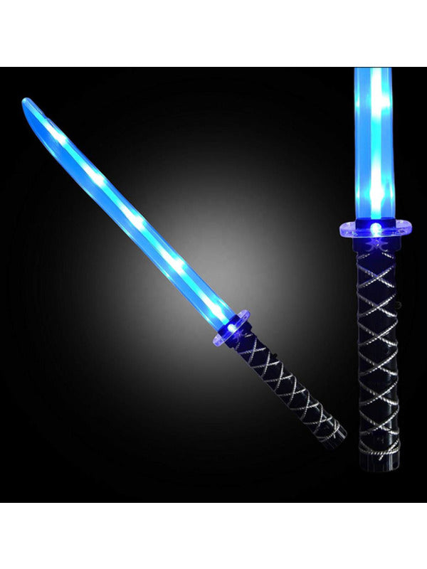 Kids LED Light Up Ninja Sword Motion Activated Sounds