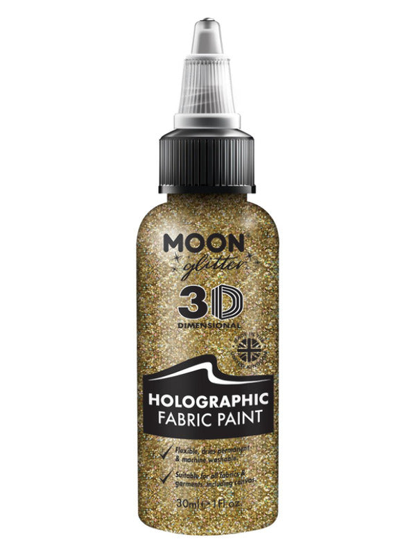 Adult Moon Glitter Holographic Glitter Fabric Paint (2)