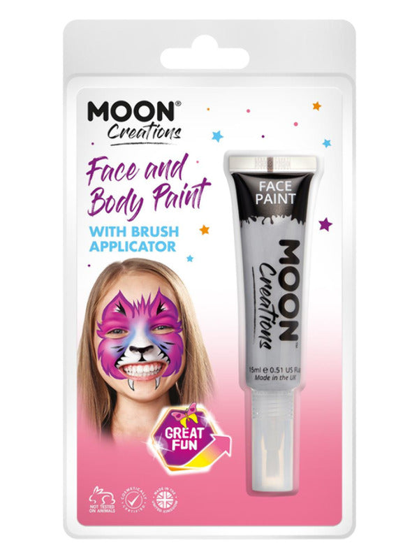 Adult Moon Creations Face Body Paints Grey (2)